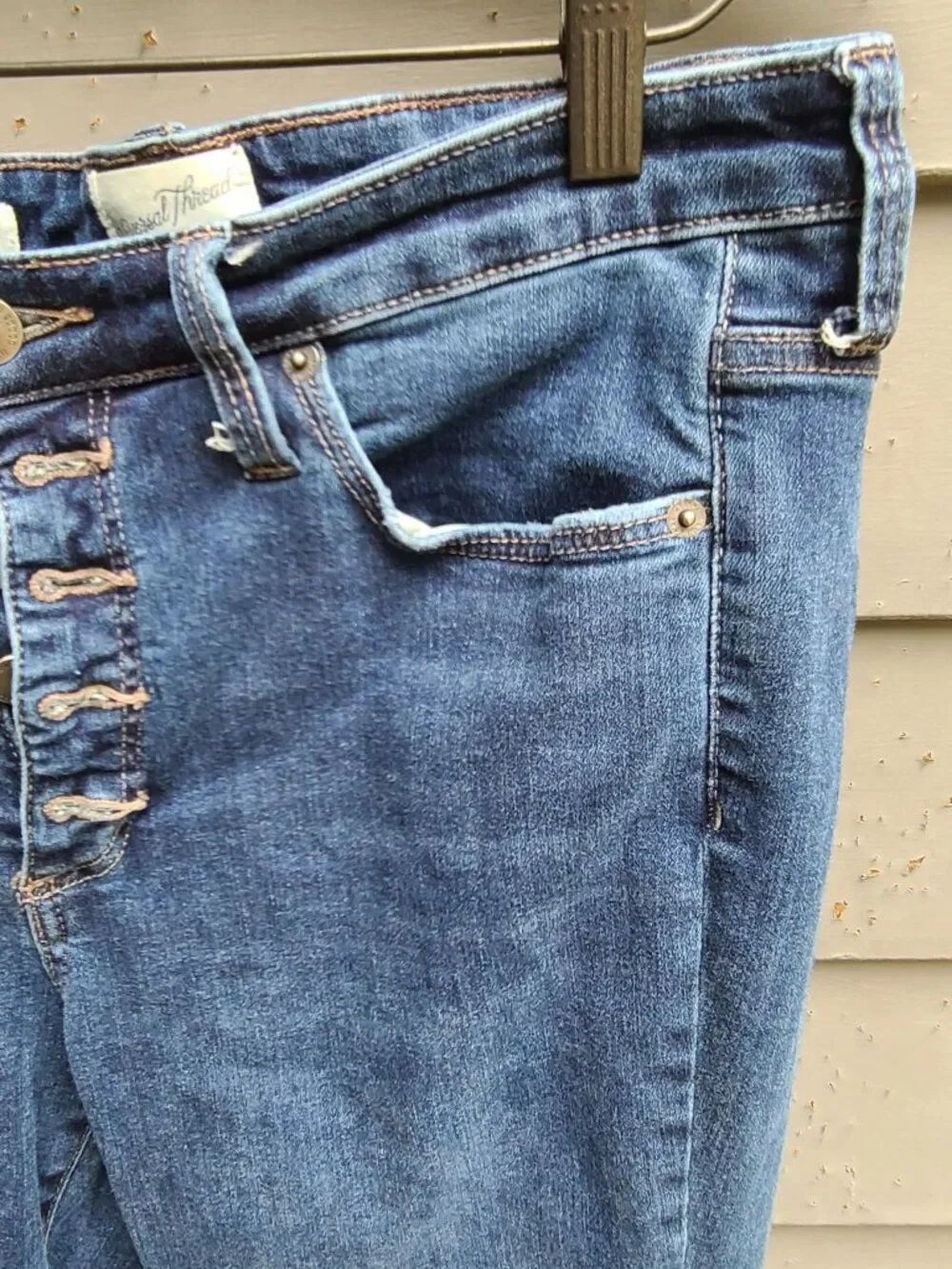 Universal Threads 5 Button Fly High Rise Skinny Jeans 10/30 - Picture 2 of 9